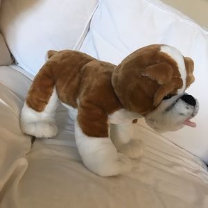 BULL DOG BUILD A BEAR STUFF ANIMAL